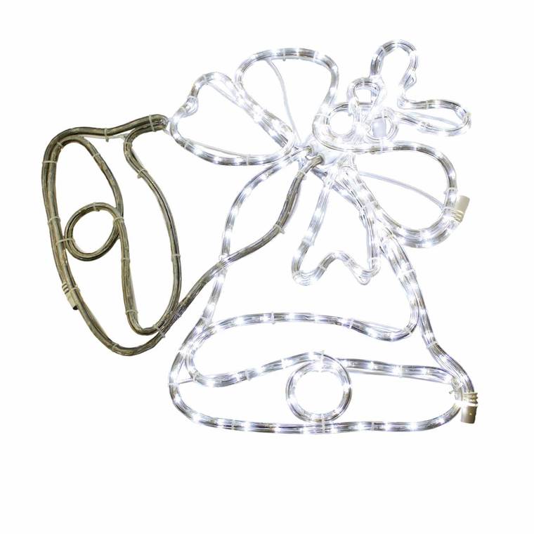 Fil lumière Led motif Cloches de Noël