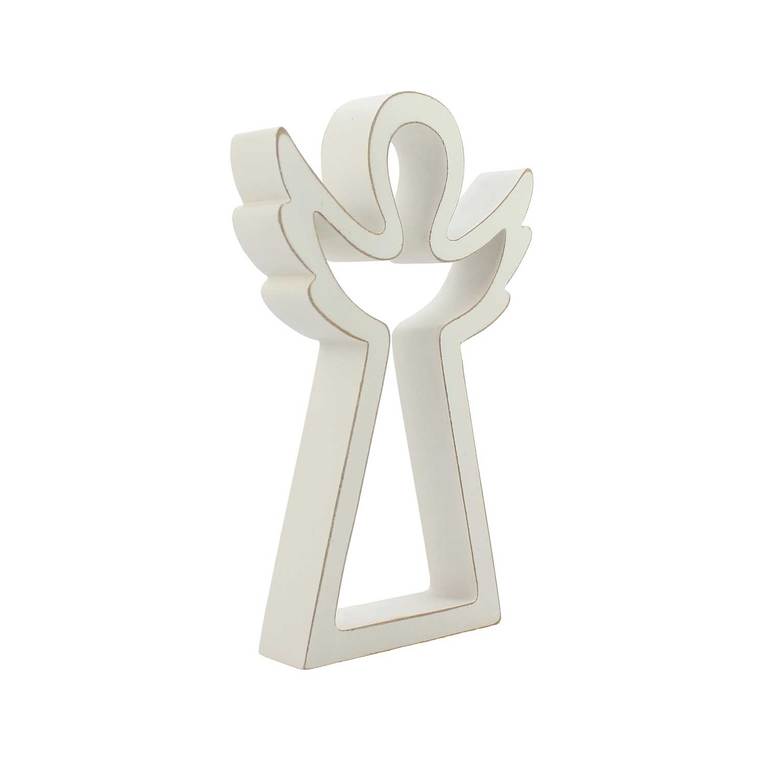 Sujet décoratif Ange blanc – 20 cm de haut
