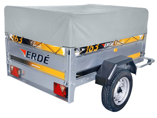 Bâche Haute avec armature pour Erdé 163