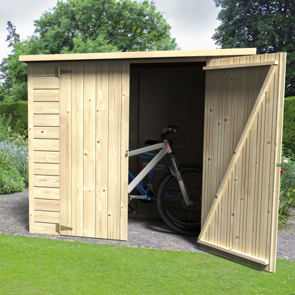 Abri à vélos en bois Bike Box 1.88 m²
