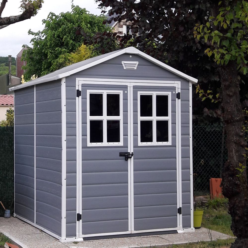 abri de jardin résine Keter Premium 86+ 4,40 m² Ep.16 mm