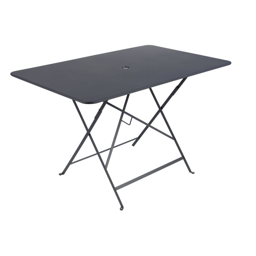 Table de jardin  Fermob Bistro rectangulaire pliante 6 pers- carbone