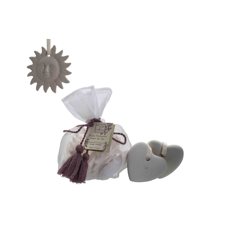 Sachets de terre parfumée Caresse de Satin x 5