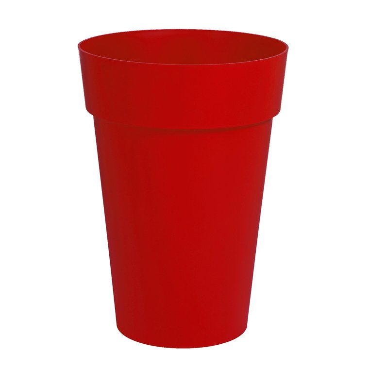 Vase haut de la gamme Toscane rouge Ø 46 cm