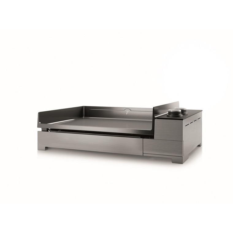 Plancha Premium Gaz 60 châssis Inox