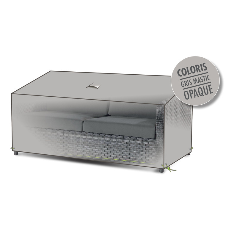 Housse de protection pour canapé 2 places