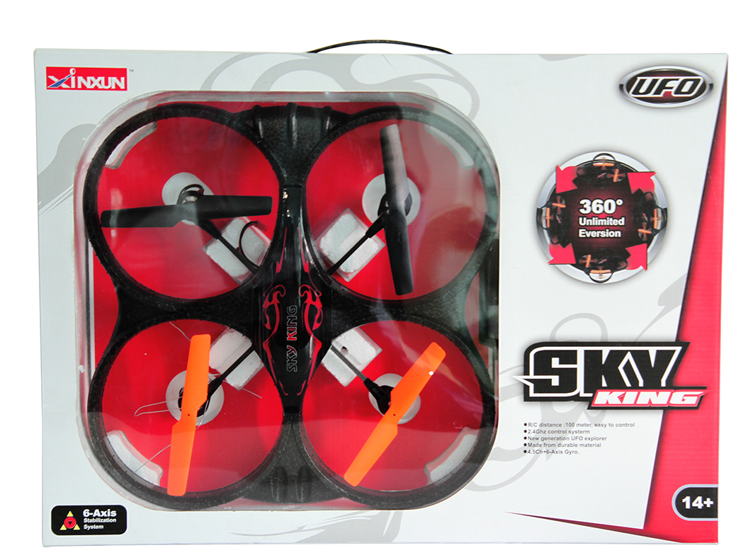 Drone Skyking rotation 360°