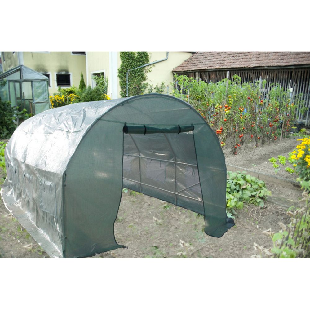 Serre tunnel 18 m² - Habrita