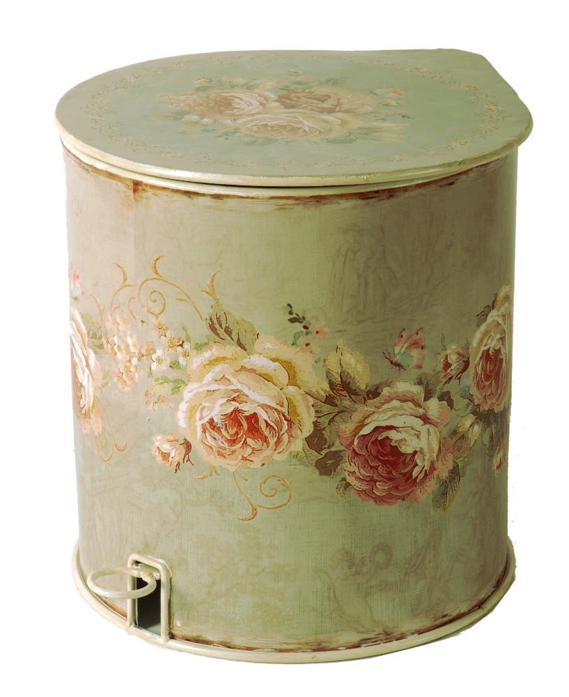 Poubelle Salle de bain Roses