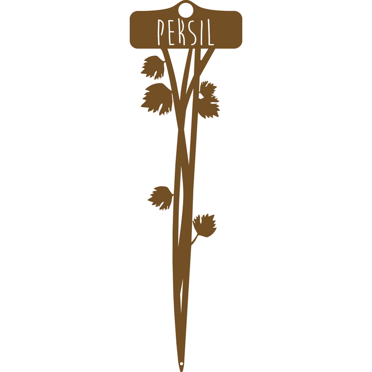 Étiquette Persil 34,5 cm