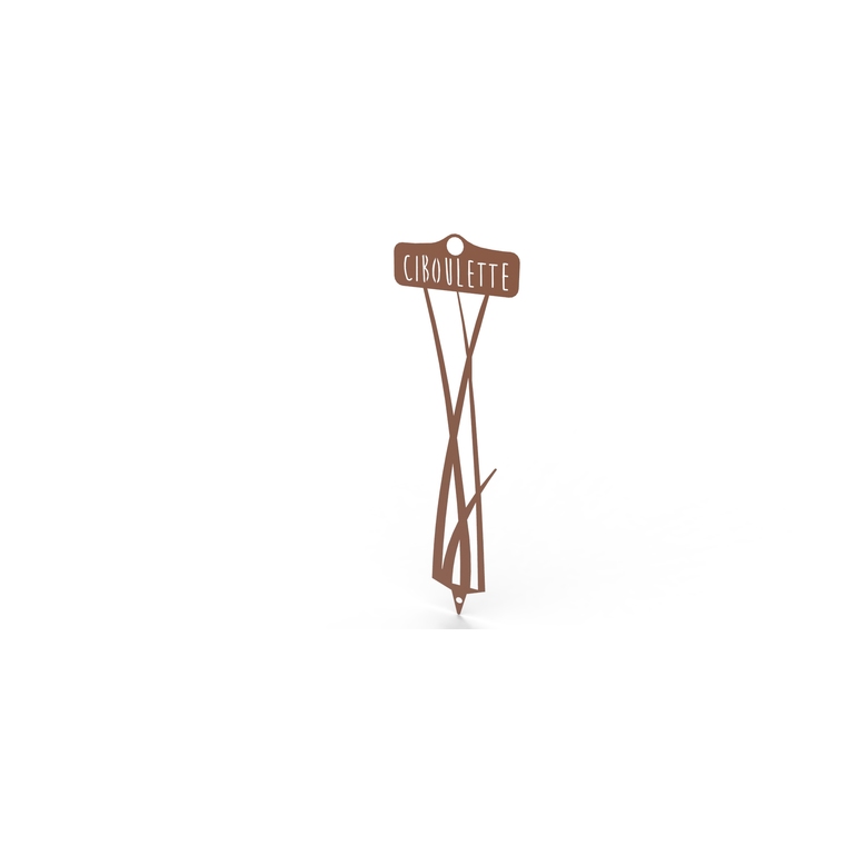 Étiquette Ciboulette 34,5 cm