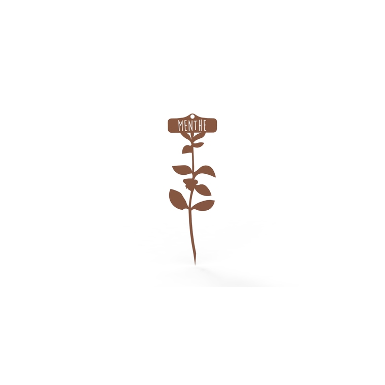 Étiquette Menthe 22,3 cm