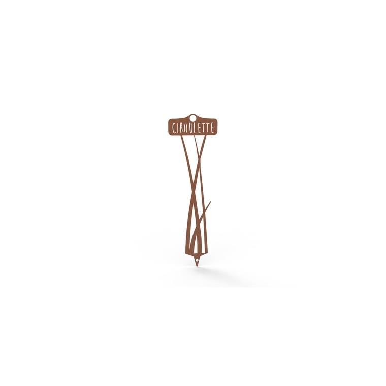 Étiquette Ciboulette 22,3 cm