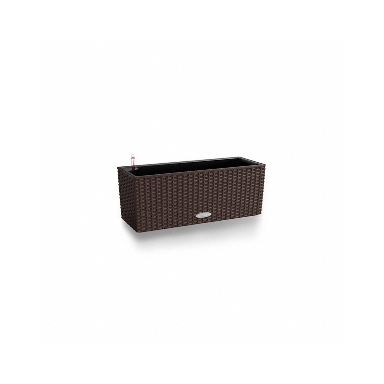 Bac 50cm Balconera kit complet moka Lechuza L.50 x l.19 x H.19cm