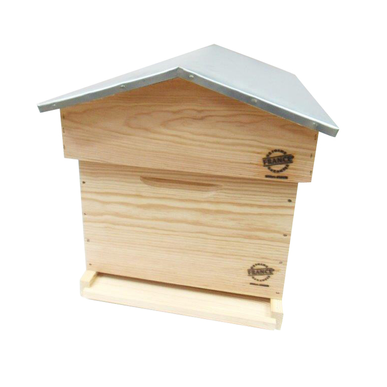 Ruche chalet sans hausses avec cadres