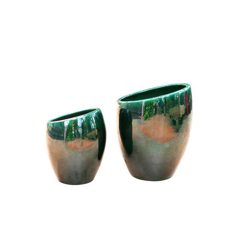 Pot vert gamme orion Ø  20 cm