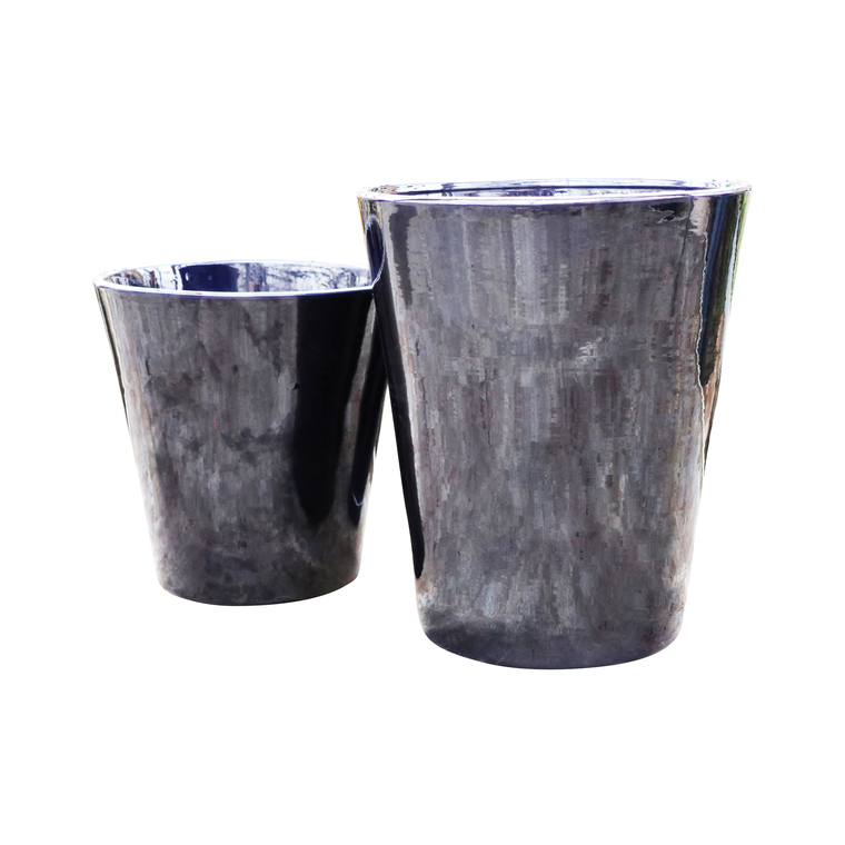 Pot bleu gamme Sydney Ø 37 cm