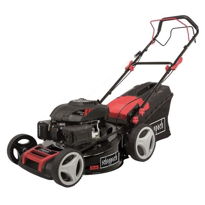 SCHEPPACH Tondeuse thermique tractée 53cm 224cc Mulching - MS225-53B