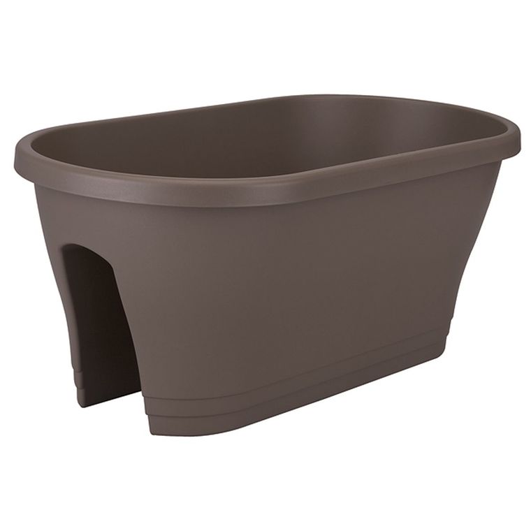 Balconnière CORSICA Flower bridge Taupe L.58x29 x H.24 cm