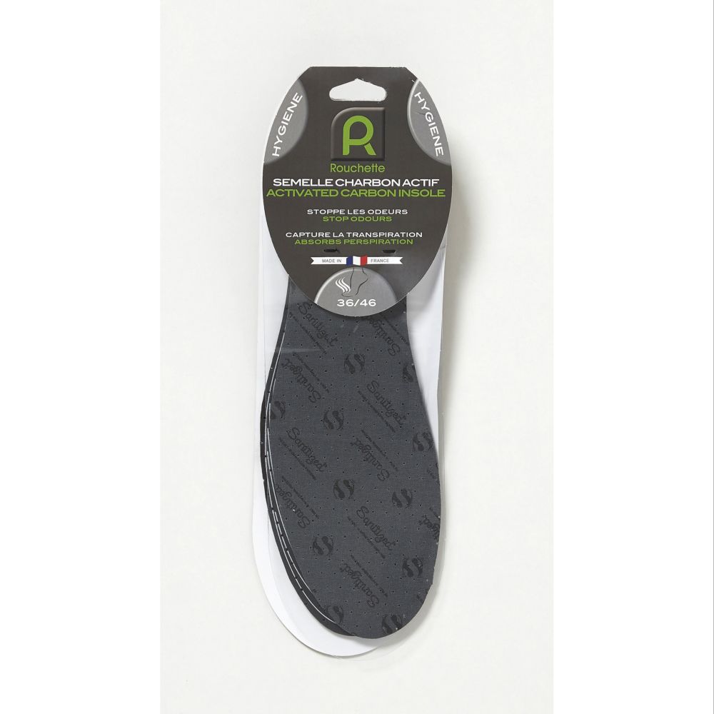 Semelles Charbon Taille 36/46 - Rouchette