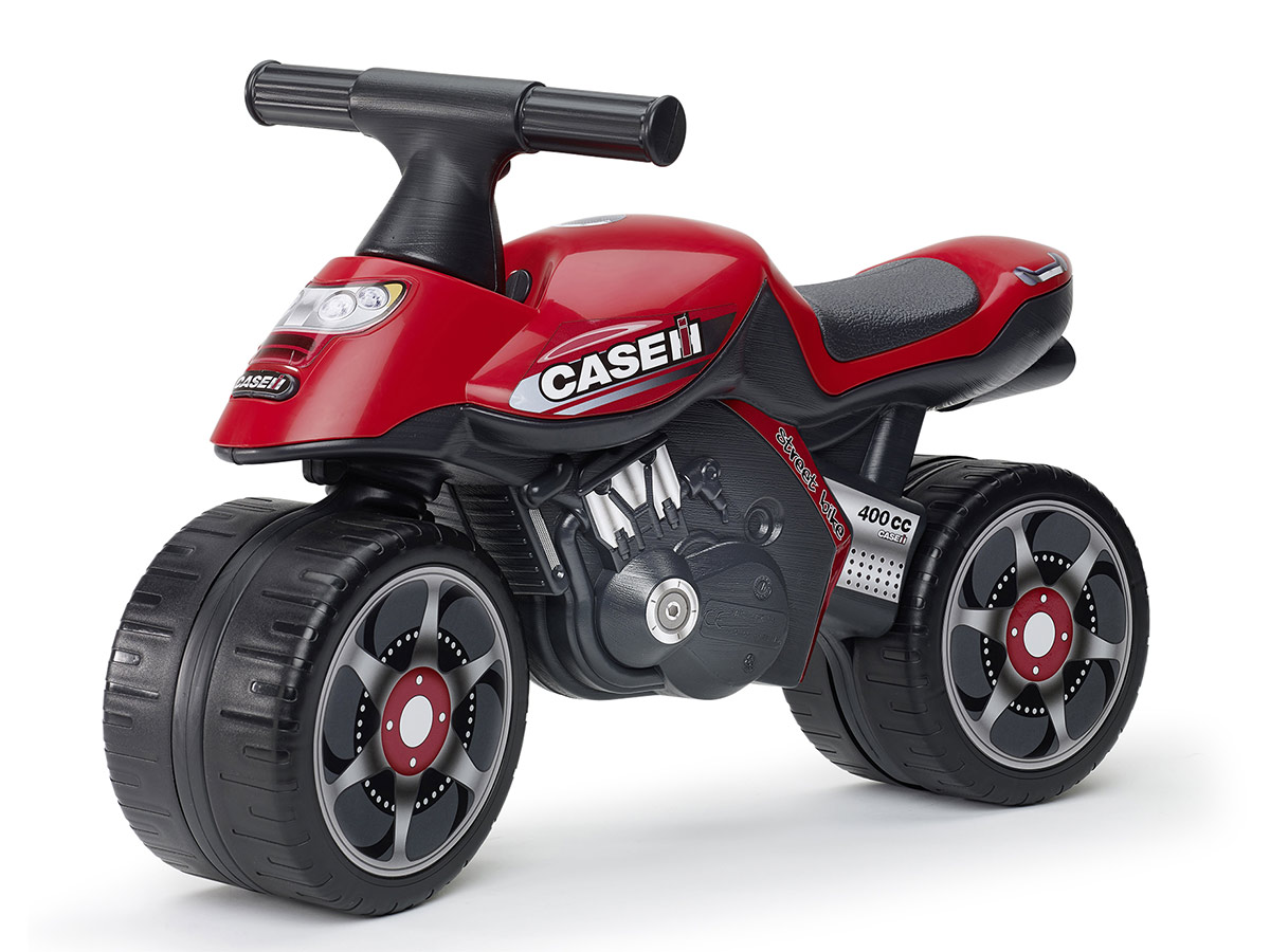 Porteur bébé moto Case IH Rouge