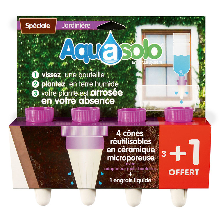 Aquasolo jardinière x4