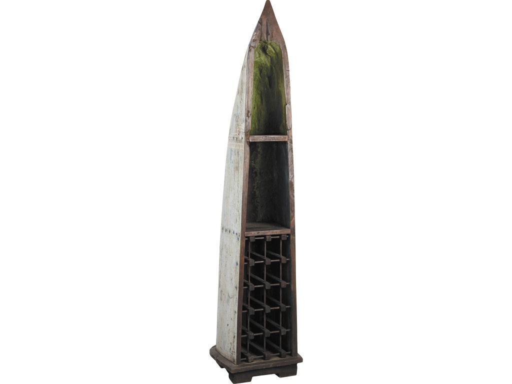 Etagère bateau porte-bouteilles