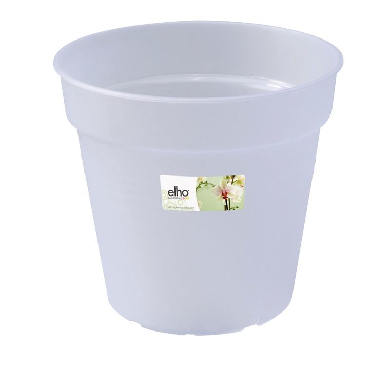 Pot D15 cm provence orchidées Elho transparent