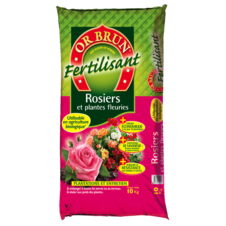 Fertilisant spécial rosiers 10 kg