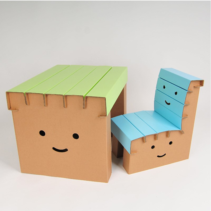 Revêtement bureau enfant vert