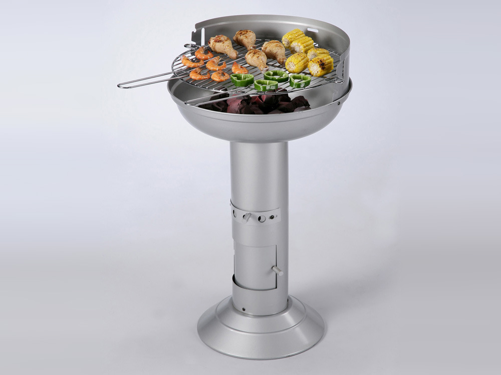 Barbecue à charbon de bois Cook - grille diamètre 48 cm