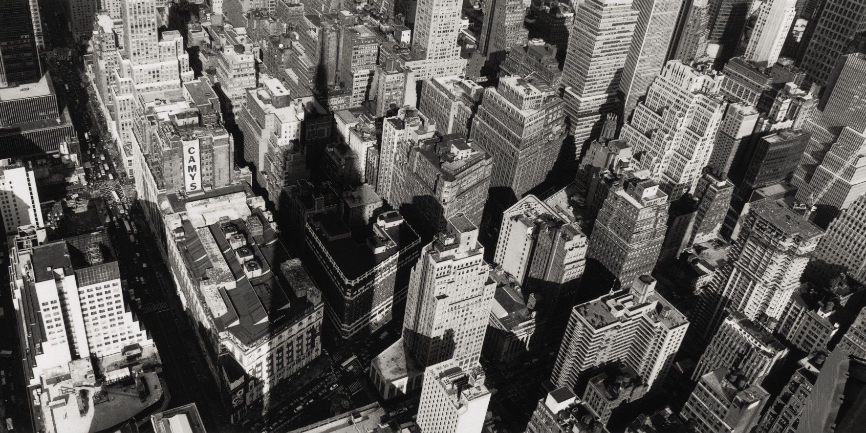 Affiche vue de l'Empire State Building New York
