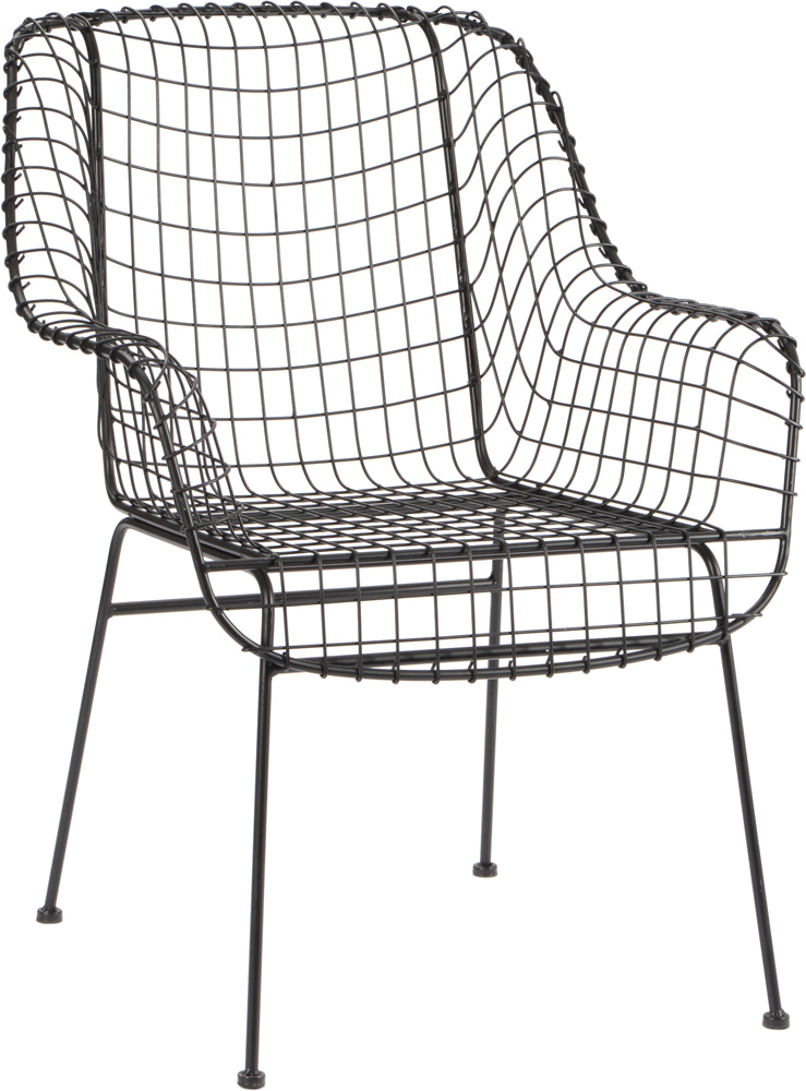 Fauteuil esprit industriel Grillage