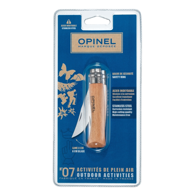 Couteau Opinel n°7 en inox