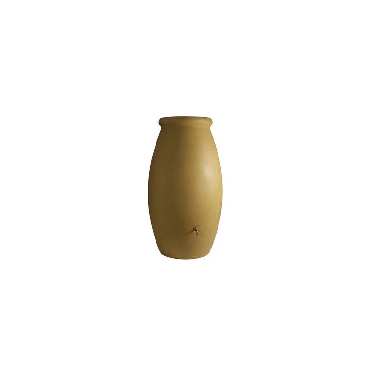 Récupérateur d’eau jarre couleur beige - 500 L