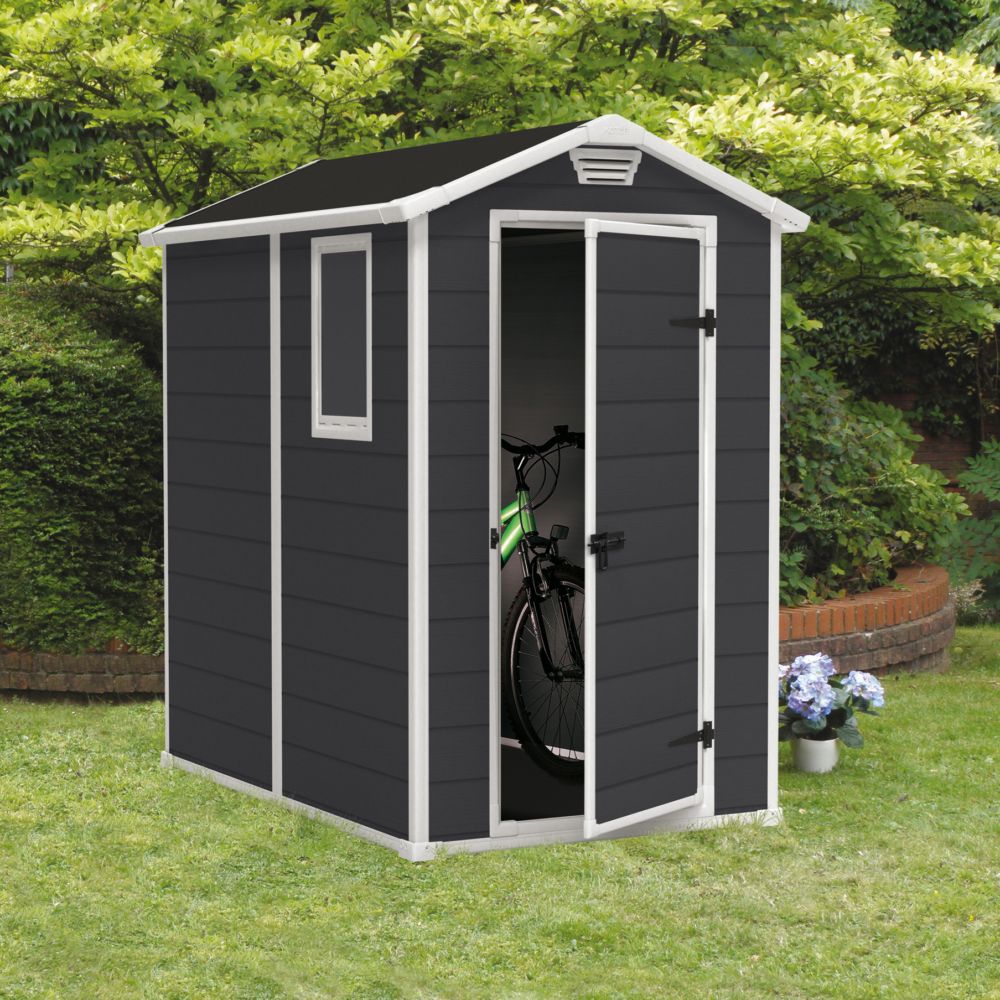 Abri de jardin résine Keter Premium 46s  2,5 m² Ep. 16 mm