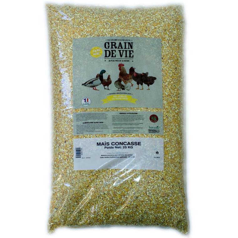 Alimentation volaille mais concassé 25 kg