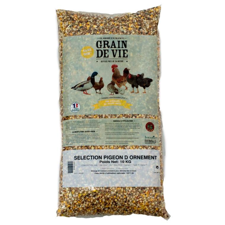 Alimentation pigeon d'élevage 10 kg