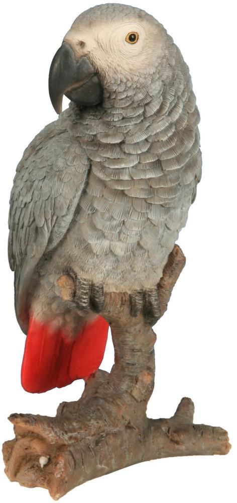 Gris du gabon en résine 22 cm