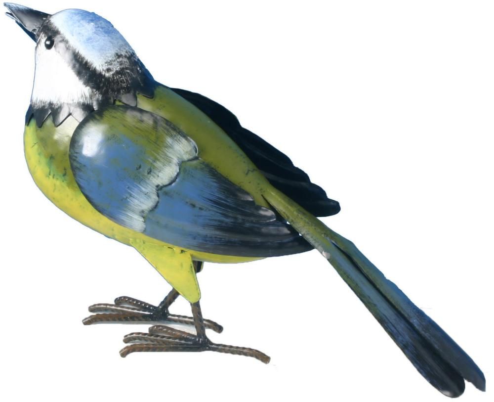 Mésange en métal 36 cm