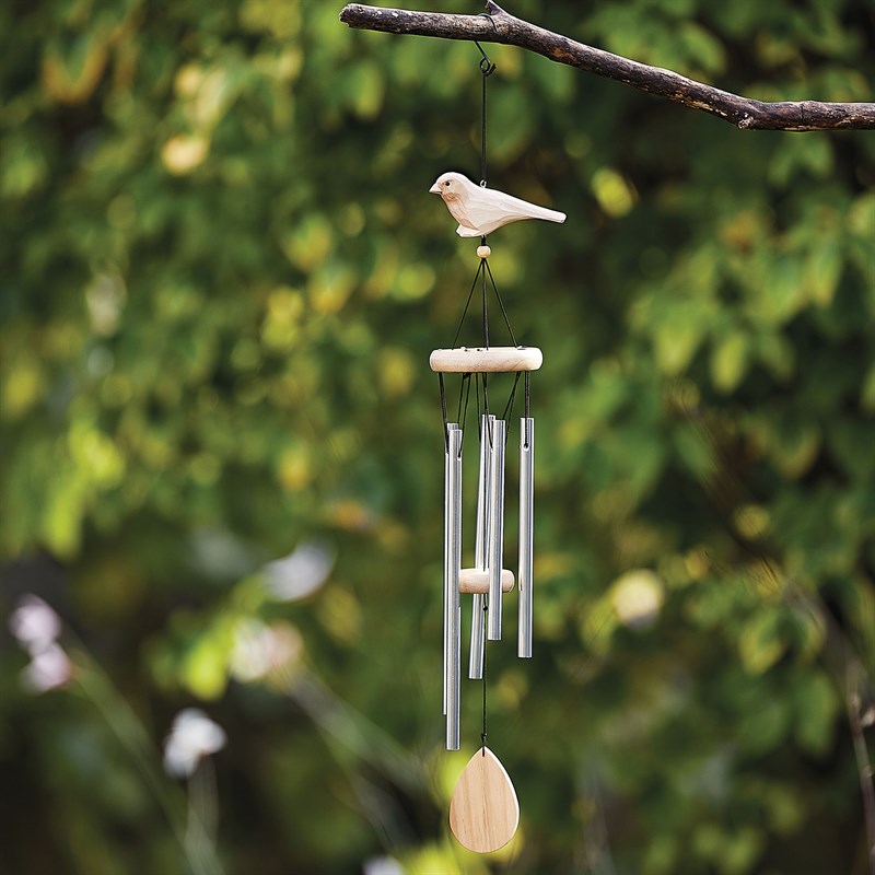 Carillon en bois de pin Pinson