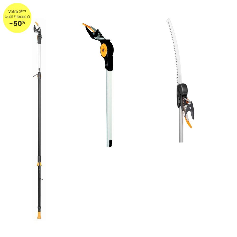 Coupe branches FISKARS multifonctions UPX86 + scie