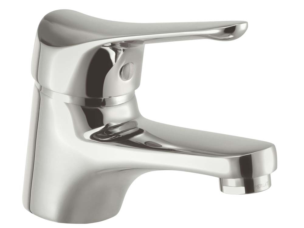 Mitigeur lavabo laiton chromé Saturnos