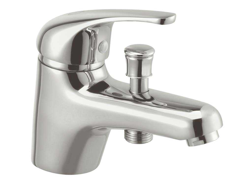 Mitigeur bain douche monotrou laiton chromé Saturnos