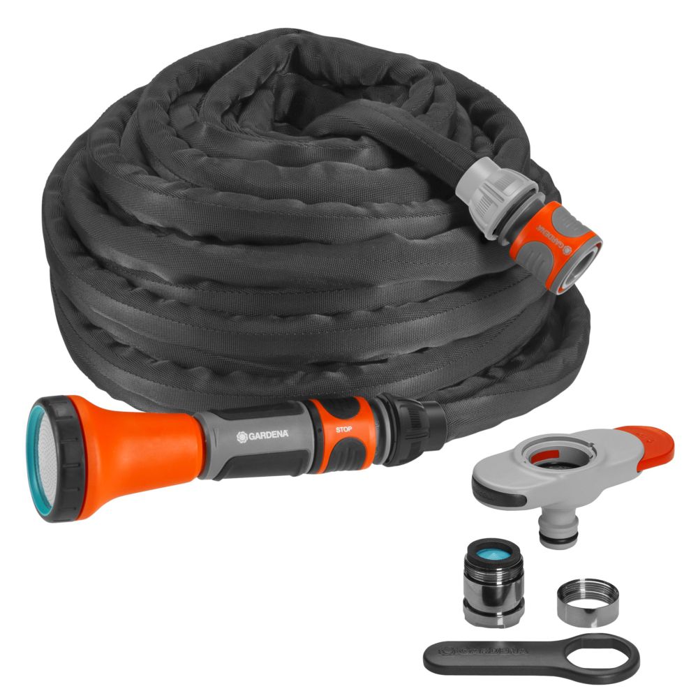 Kit LianoTM + adaptateur de robinet d'intérieur GARDENA