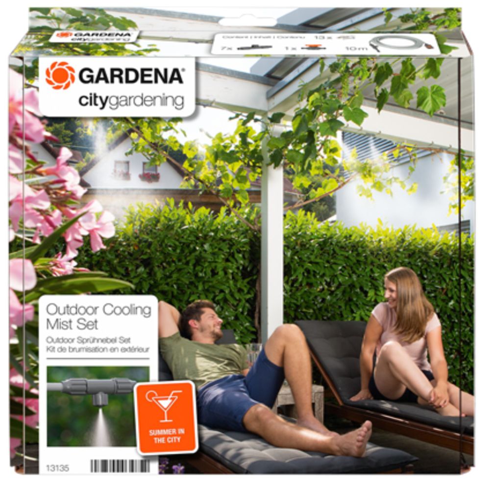 Kit de brumisation GARDENA avec programmateur