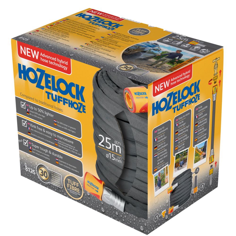 Tuyau alternatif Tuffhoze 25 m Hozelock