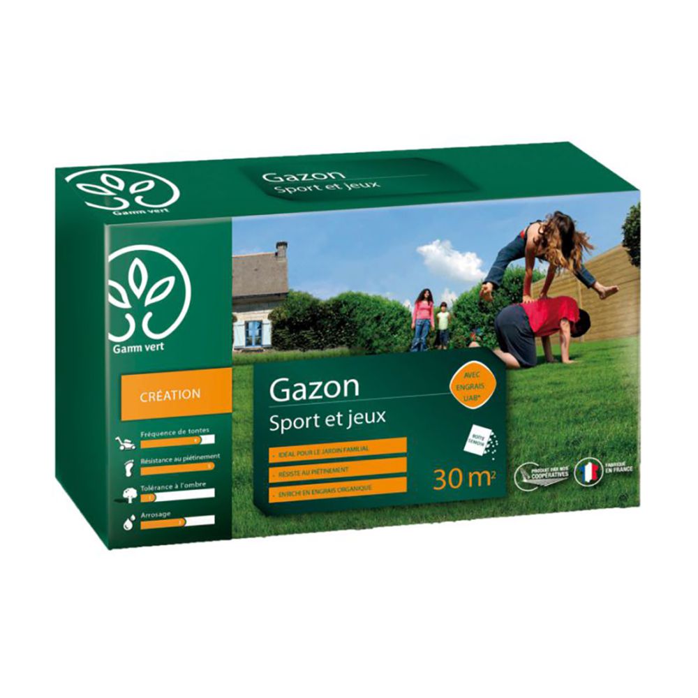 Gazon Sport et Jeux 1 Kg - Pour 30m2