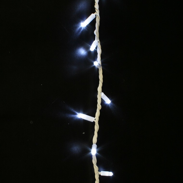 Guirlande lumineuse LED blanc 18 m