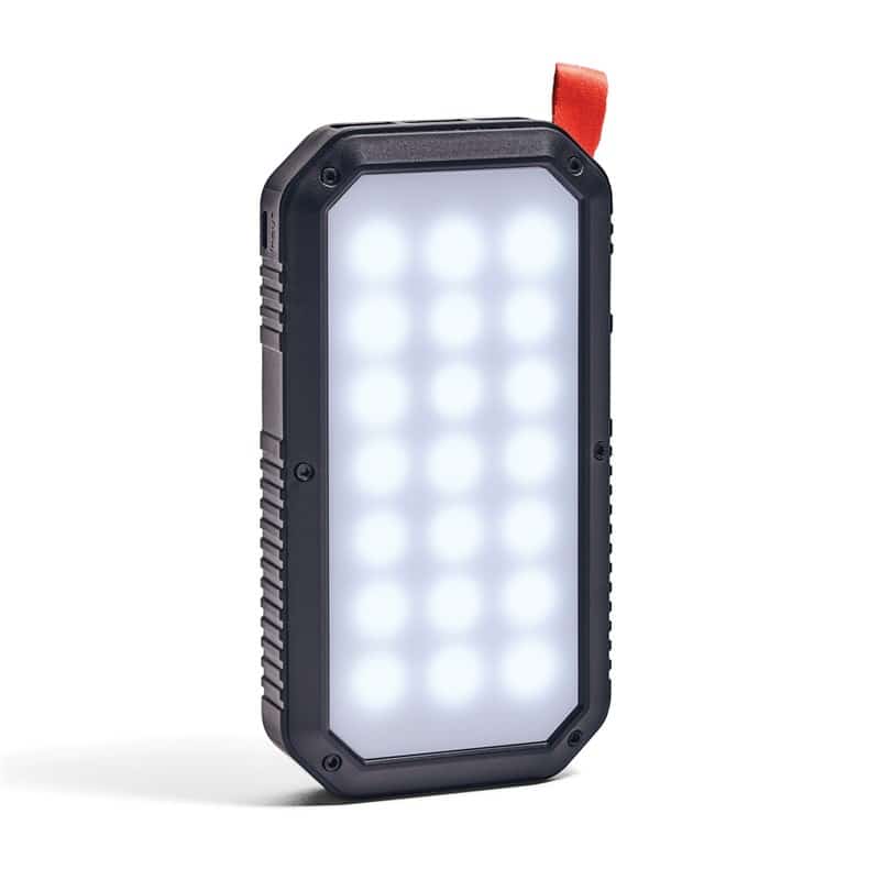 Chargeur solaire lumineux 10 000mAh